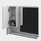 Gabinete Para Banheiro 1 Porta 1 Gaveta 1 Cuba Folha Lux E Es