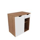 Gabinete Para Banheiro 1 Porta 1 Gaveta Bn3605 Tecnomobili