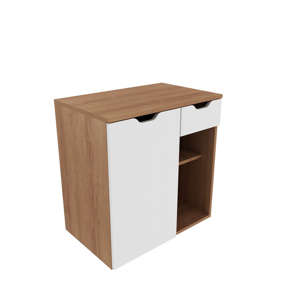 Gabinete Para Banheiro 1 Porta 1 Gaveta Bn3605 Tecnomobili