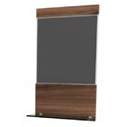 Gabinete Para Banheiro 1 Porta 2 Gavetas 1 Cuba Q35 E Espelhe