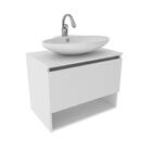 Gabinete Para Banheiro 1 Porta Bn3606 Tecnomobili