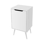 Gabinete Para Banheiro 1 Porta Bn3641 Branco