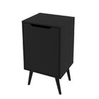 Gabinete Para Banheiro 1 Porta Bn3641 Preto
