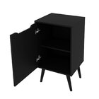 Gabinete Para Banheiro 1 Porta Bn3641 Preto