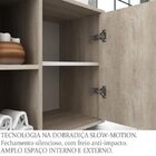 Gabinete Para Banheiro 1 Porta Com Espelho E Cuba Anne  Barri