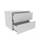 Gabinete Para Banheiro 2 Gavetas Bn3607 Tecnomobili