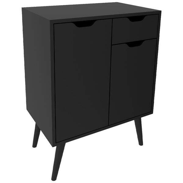 Gabinete Para Banheiro 2 Portas 1 Gaveta Bn3637 Tecno Mobili