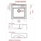 Gabinete Para Banheiro 2 Portas 1 Gaveta Com Cuba E Espelheir