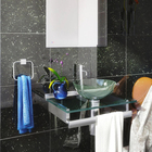 Lavatório com cuba 44x62,50x34cm Incolor Space Cris Metal