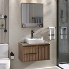 Gabinete para Banheiro 45x60x42cm Nogal Cecília Fabribam