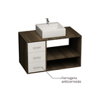 Gabinete para Banheiro 47x80x45cm Versati Nairóbi Venturi