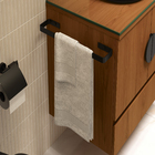 Gabinete para Banheiro 48x60x40cm Freijó Mauí Astral Design