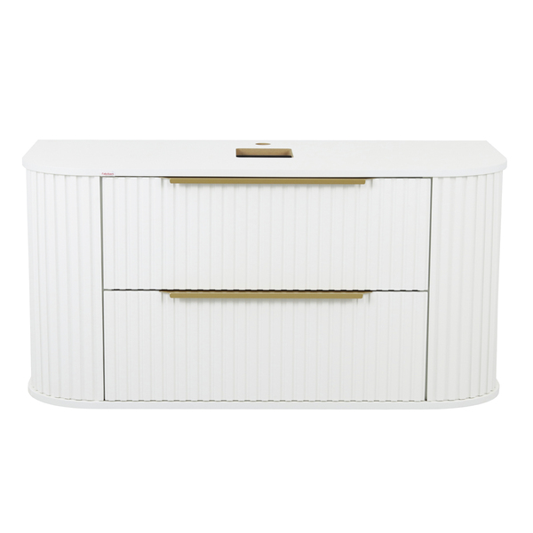 Gabinete para Banheiro 49x100x42cm Branco New Alice Fabribam