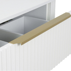 Gabinete para Banheiro 49x100x42cm Branco New Alice Fabribam