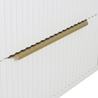 Gabinete para Banheiro 49x100x42cm Branco New Alice Fabribam