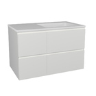 Gabinete para Banheiro 52x80x45cm Branco Sisco Venturi