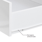 Gabinete para Banheiro 55x60x45cm Branco Dijon Darabas Agardi