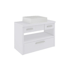 Gabinete para Banheiro 55x80x40,5cm Terracota Helena Darabas Agardi