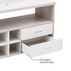 Gabinete para Banheiro com Espelho 55x80x40cm Brunelo Perfil 80 Astral Design