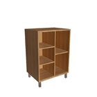 Gabinete Para Banheiro 60cm 1 Porta De Correr Julia Mel/arenas