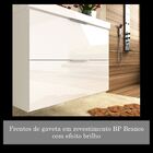Gabinete Para Banheiro 60cm 3 Gavetas Branco Bosi