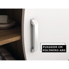 Gabinete Para Banheiro 60cm Com Pés Sem Cuba 1 Porta Ghana Br