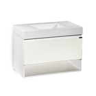 Gabinete para Banheiro com Cuba 60x80x45cm Branco Rennes Venturi