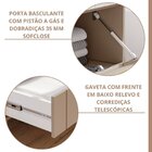 Gabinete Para Banheiro 70cm Com 1 Porta 1 Gaveta E Cuba De So