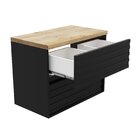 Gabinete Para Banheiro 70cm Jade  Preto