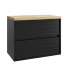 Gabinete Para Banheiro 70cm Jade  Preto