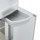 Gabinete para Banheiro com Cuba 71x62,5x46cm Incolor e Cromado Master Cris Metal