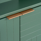 Gabinete para Banheiro 75x100x40cm Verde Groove Artemobili