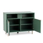 Gabinete para Banheiro 75x100x40cm Verde Groove Artemobili