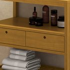 Gabinete para Banheiro 76x80x38cm Jatobá Montreal Astral Design