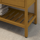 Gabinete para Banheiro 76x80x38cm Jatobá Montreal Astral Design