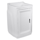 Gabinete para Banheiro 78x43x51cm Polipropileno Branco Tanque Astra