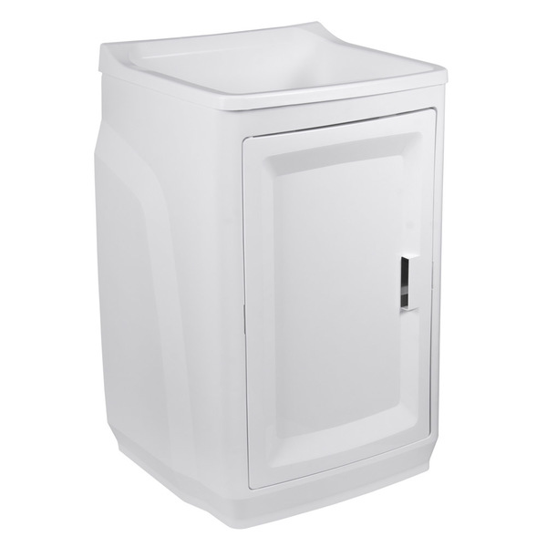 Gabinete para Banheiro 78x43x51cm Polipropileno Branco Tanque Astra