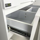 Gabinete para Banheiro com Cuba 79,5x43x52,5cm Grafite Jazz Mazzu