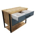 Gabinete Para Banheiro 80cm 2 Gavetas Cadiz Darabas Agardi An