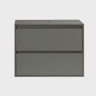 Gabinete Para Banheiro 80cm Mdf Verde Dubai - On Móveis