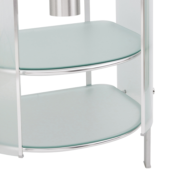 As corrediças possuem material resistente, que não enferruja mesmo em contato com água. Ótima durabilidade, tendo eficiência ao abrir e fechar por um longo tempo..