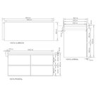 Gabinete Para Banheiro Adelaide 120cm Santiago