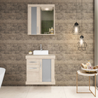 Gabinete para Banheiro Atacama 61x60x40cm Mezzo Blanco Darabas Agardi