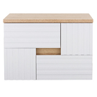 Gabinete para Banheiro Berlin 80 Branco Fosco Darabas Agardi