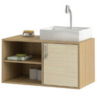 Gabinete Para Banheiro C/ 1 Porta 1 Prateleira Valencia - Mgm