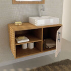 Gabinete Para Banheiro C/ 1 Porta 1 Prateleira Valencia - Mgm