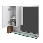 Gabinete Para Banheiro C/cuba Q355 E Espelheira Legno 650