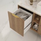 Gabinete Para Banheiro Carolina 1 Metro Suspenso - Fabribam C