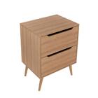 Gabinete Para Banheiro Com 2 Gavetas Bn3639 Amêndoa Tecnomobi