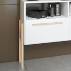 Gabinete Para Banheiro Com 2 Portas E 2 Prateleiras Jasmin -